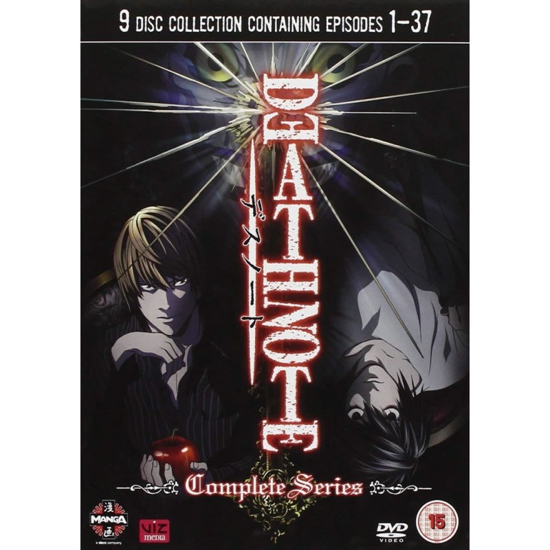 Death Note Complete Series Box Set (15) DVD