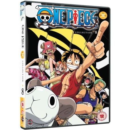 One Piece Uncut: Collection 8 (12) DVD