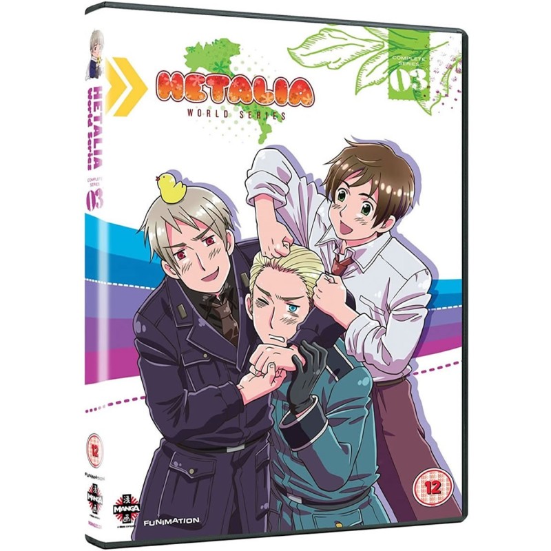 Hetalia Axis Powers - Complete Series 3 (12) DVD