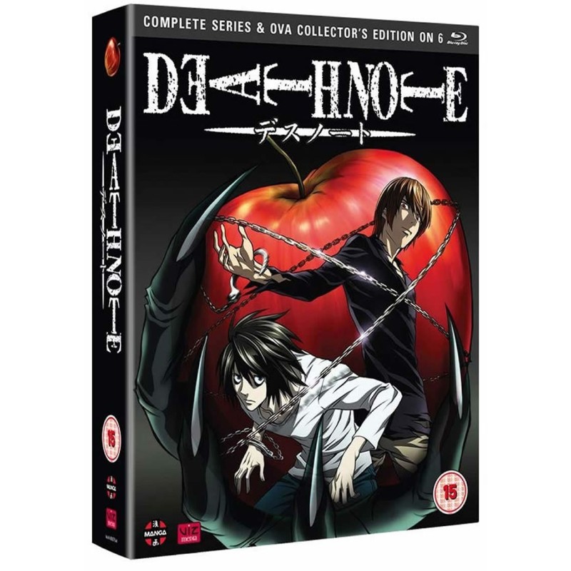 Death Note Complete Series & OVA - Collector’s Edition (15) Blu-Ray