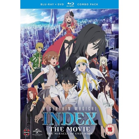 A Certain Magical Index: The Movie – The Miracle of Endymion Combi (15) BD/DVD