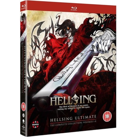 Hellsing Ultimate - Volume 1-10 Collection (18) Blu-Ray