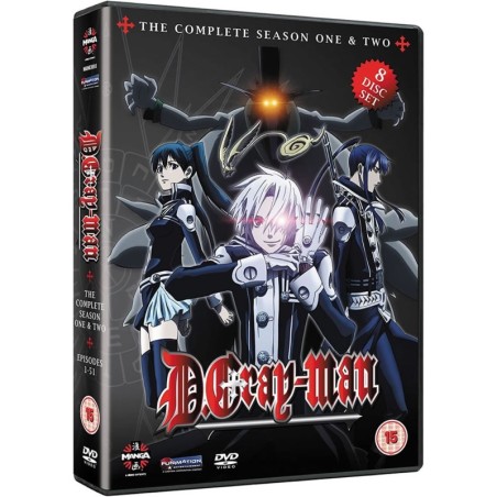 D.Gray-Man - Season 1 & 2 Collection (15) DVD