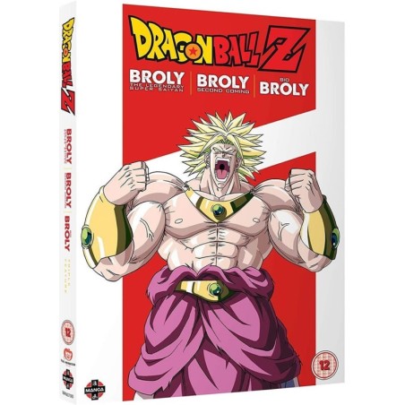 Dragon Ball Z Movie: Broly Trilogy (12) DVD