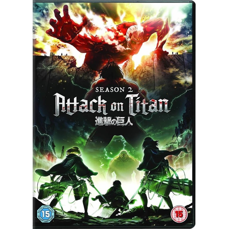 copy of Attack on Titan Complete Season 1 Collection (15) DVD