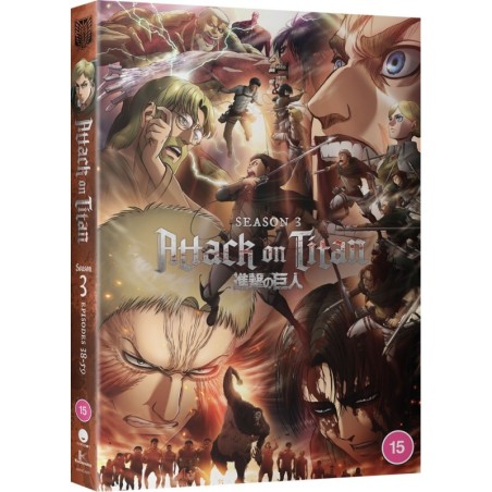 Attack on Titan - Season 3 (15) DVD