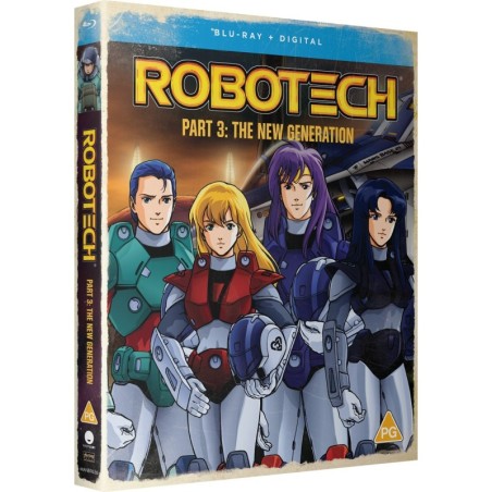 Robotech Part 3: The New Generation (PG) Blu-Ray