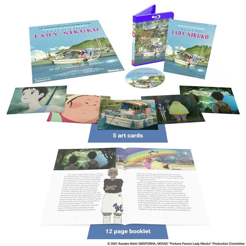 Fortune Favors Lady Nikuko - Collector's Edition (PG) Blu-Ray