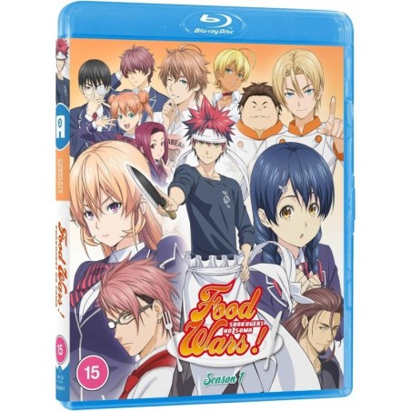 Food Wars! Season 1 - Standard Edition (15) Blu-Ray
