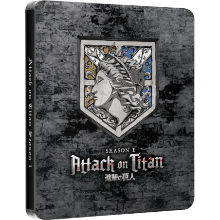 Attack on Titan - Season 1 Steelbook (15) Blu-Ray