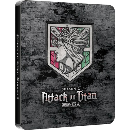 Attack on Titan - Season 2 Steelbook (15) Blu-Ray