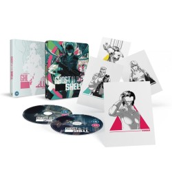 Ghost in the Shell - 30th Anniversary Edition - Steelbook (Shiro Edition) Combi (15) 4K/BD