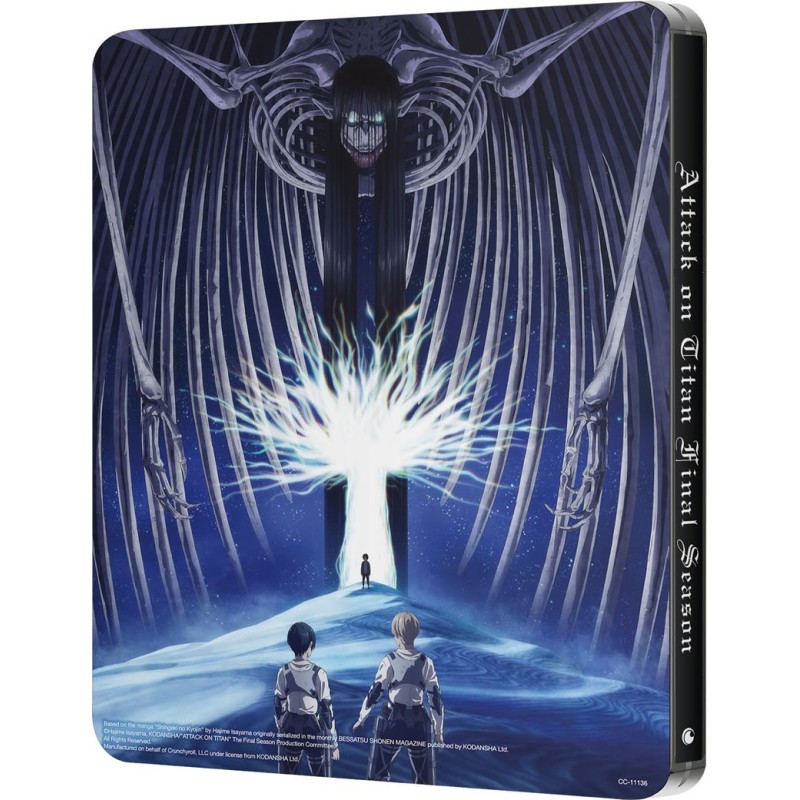 Attack on Titan: The Complete Final Season - Steelbook (15) Blu-Ray