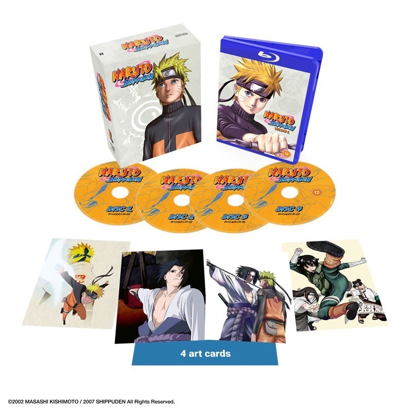 Naruto Shippuden Set 1 - Collector's Edition (12) Blu-Ray
