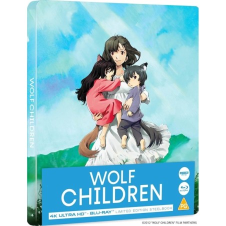 Wolf Children - Steelbook Combi (PG) 4K/BD