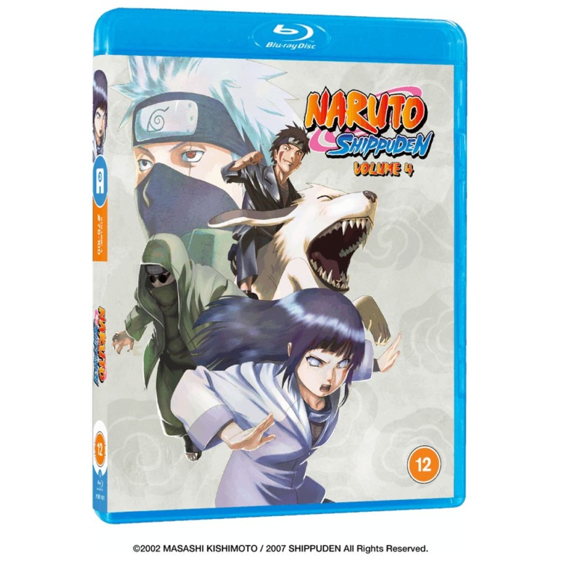 Naruto Shippuden Volume 4 (12) Blu-Ray