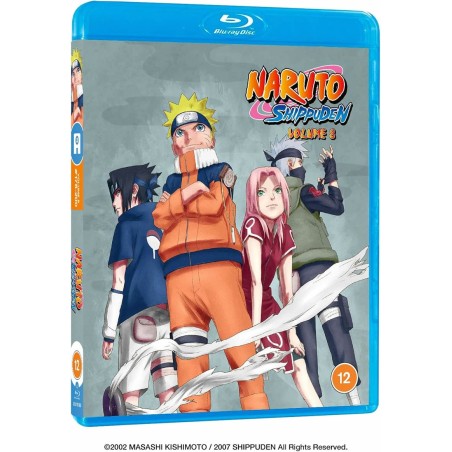 Naruto Shippuden Volume 8 (12) Blu-Ray